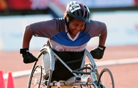 Team BC wheelchair racer strikes silver three times in Winnipeg