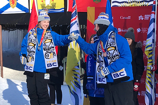 Clarke gets second medal in as many days at Canada Winter Games