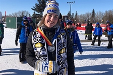 Team BC's Peiffer wins silver in cross country at Games