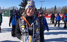 Team BC's Peiffer wins silver in cross country at Games