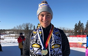 Cross country skiers win Team BC two medals