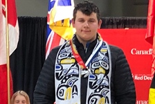Gamache wins silver for Team BC in archery