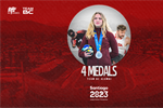 Team BC alumni deliver four medals at 2023 Parapan Am Games