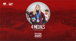 Team BC alumni deliver four medals at 2023 Parapan Am Games